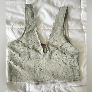 Aerie crop top lease back